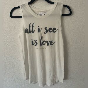 Spiritual Gangster “all I see is love” NWOT